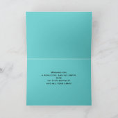 Happy 30th Birthday Greeting Card, Red Bicycle カード (内部)