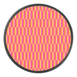 Happy 3D Rainbow Tiles Pattern アイスホッケーパック