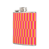 HAppy 3d Rainbow Tiles Pattern フラスク (左)