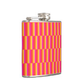 HAppy 3d Rainbow Tiles Pattern フラスク (右)