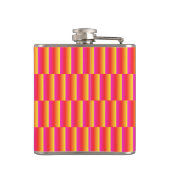 HAppy 3d Rainbow Tiles Pattern フラスク (裏面)