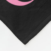 Happy 3rd Birthday Girl Outfit Rodeo Western Cowgi フリースブランケット (角)