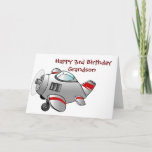 **HAPPY 3rd  BIRTHDAY TO OUR GRANDSON** カード<br><div class="desc">I REALLY LOVE THIS LITTLE CARD AND HOPE YOU LIKE IT ENOUGH FOR ***YOUR SPECIAL LITTLE BOY AND GRANDSON*** IF YOU WISH CHECK OUT THE MATCHING PILLOW AT THIS STORE :) and CHANGE THE AGE IN A FEW SECONDS :)</div>