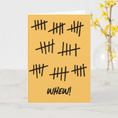 Happy 40th Birthday Cardに名前を追加 カード (黄色い花)