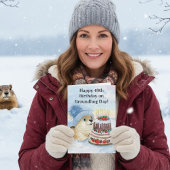  Happy 49th Groundhog Day Birthday  カード