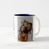 Happy 4 of 7月の独立記念日の写真 ツートーンマグカップ (正面右)