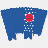 Happy 4 of 7月ポップコーンボックス(青、白、赤) フェイバーボックス (見開き)