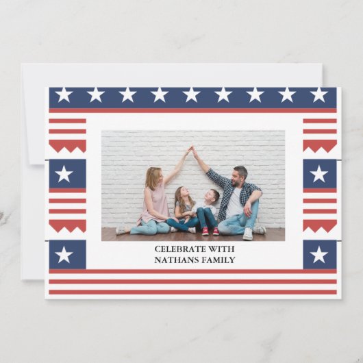 Happy 4 of 7月Independence Day写真 (正面)