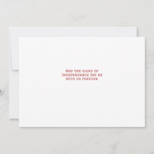 Happy 4 of 7月Independence Day写真 (裏面)