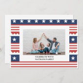 Happy 4 of 7月Independence Day写真 (正面/裏面)