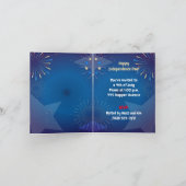 Happy 4th of 7月の休日の独立性パーソナライズ 招待状 (内部)