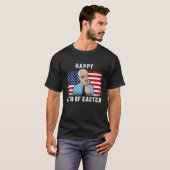 Happy 4Th Of Easter Funny Independence Day Anti Jo Tシャツ (正面フル)