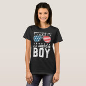 Happy 4th of July All American Boy Tシャツ (正面フル)