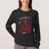 Happy 4th Of July Cool Independence Day Patriotic  Tシャツ (正面)
