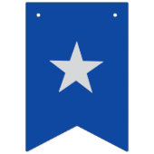 Happy 4th Of July Red White Blue Celebration バンティングフラッグ (第1の旗)