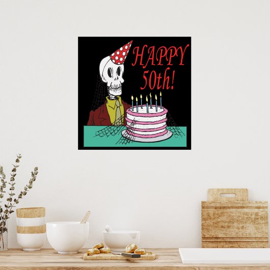 Happy 50th ポスター (キッチン)