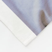 Happy 50th birthday name photo year man simple min フリースブランケット (角)