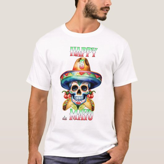 Happy 5 de Mayo Tシャツ (正面)