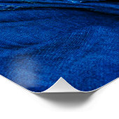 Happy 60誕生日スクリプトパーソナライズされた写真 ポスター (コーナー)