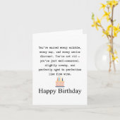 Happy 60th birthday カード (黄色い花)