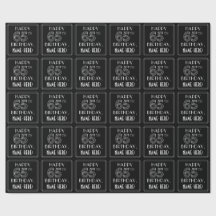 HAPPY 65th誕生日、アールデコスタイル(名前をカスタムする付き)