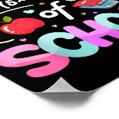 Happy 67 Days Of School 67th Day Smarter Six Seven ポスター (角)