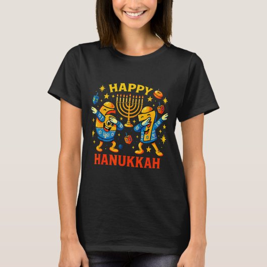 Happy 67 Hanukkah Funny Holiday Meme Design  Tシャツ (正面)