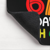 Happy 67th Day Of 6th Grade Teacher Student Six Se マウスパッド (コーナー)