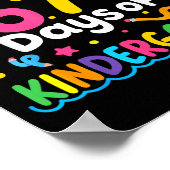 Happy 67th Day Of Kindergarten School Meme 67 Kids ポスター (角)