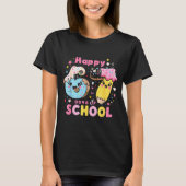 Happy 67th Day Of School Cute Ice Cream 100 Days S Tシャツ (正面)