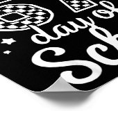 Happy 67th Day Of School Students Teacher Kids 100 ポスター (角)