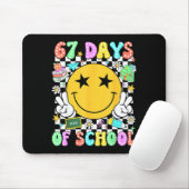 Happy 67th Day Of School Vibes Smile Face 67 Days  マウスパッド (マウス)
