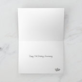 Happy 70th 結婚anniversary Platinum Mum & パパ カード (内部)