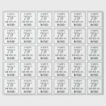 HAPPY 79th誕生日;アールデコスタイル;名前をカスタムする