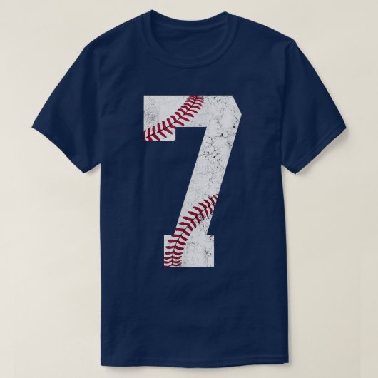 Happy 7th Birthday Gift Baseball Kids 7 2015 Seven Tシャツ (デザイン正面)