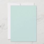  Happy 80th Birthday Birds at Birdhouse 招待状 (裏面)