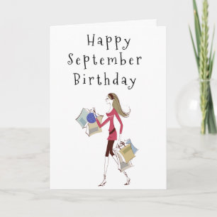 HAPPY ***9月***の**HER**カード カード