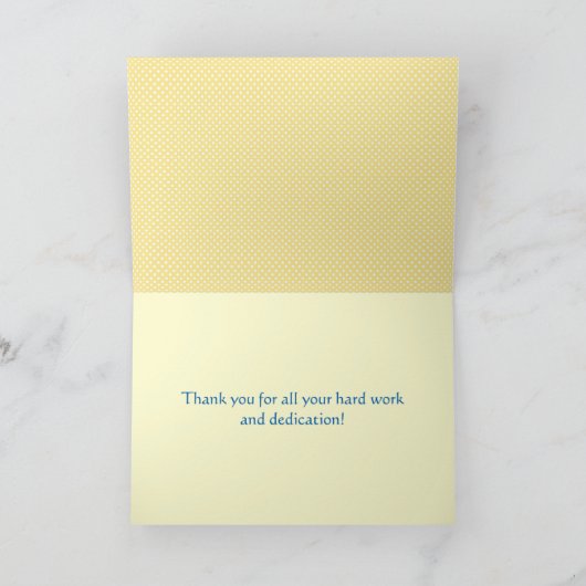 Happy Administrative Administrators Day、Office Mgr カード (内部)