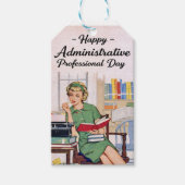 Happy Administrative Professional Day  ギフトタグ (正面)
