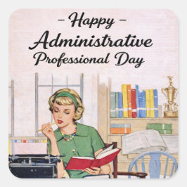 Happy Administrative Professional Day  スクエアシール