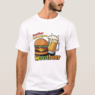 Happy Amburgers & Wootbeer Logo Tシャツ