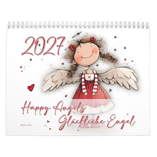 Happy Angels – Glückliche Engel 2027 カレンダー (カバー)
