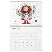 Happy Angels – Glückliche Engel 2027 カレンダー (1月 2027)
