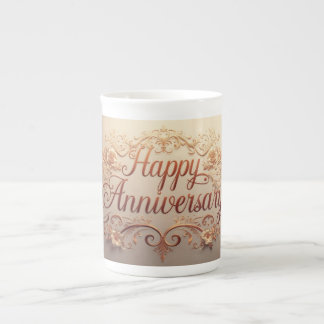 Happy Anniersery Specialty Mug ボーンチャイナマグカップ