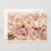 HAPPY ANNIVERSARYバラbyシャロンシャーペ ポストカード (正面/裏面)