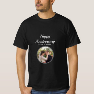 Happy Anniversary写真 Tシャツ