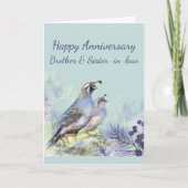 Happy Anniversary Brother & Sister-in-law カード (正面)