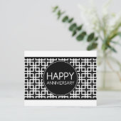 Happy Anniversary (cinderStripe) ポストカード (スタンド正面)