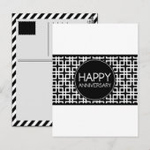 Happy Anniversary (cinderStripe) ポストカード (正面/裏面)
