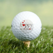 **HAPPY ANNIVERSARY GOLFER*** GOLF BALL ゴルフボール (インサイチュ 木)